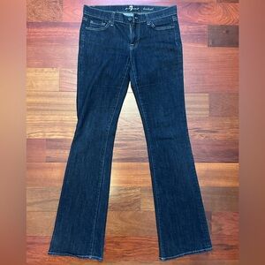7 For All Mankind Bootcut Jeans Size 28 GREAT condition